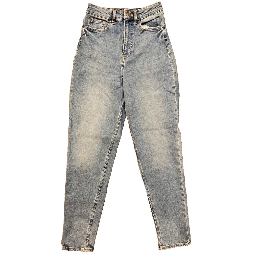 Divided Womens Jeans Blue 4 H&M Straight